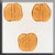 Flat Baroque BEAD Topaz / Mill Hill / 12253
