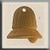 Flat Bell Matte Light Topaz / Mill Hill / 12284