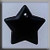 Large Flat Star Black / Mill Hill / 12222
