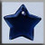 Large Flat Star Royal Blue / Mill Hill / 12176