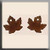 Maple Leaf Matte Autumn Topaz / Mill Hill / 12201