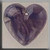 Medium Quartz Heart Purple / Mill Hill / 12099