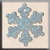 Medium Snowflake Mt Crystal AB / Mill Hill / 12162