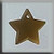 Medium Star Matte Light Topaz / Mill Hill / 12167