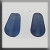 Pearshape BEAD Matte Montana / Mill Hill / 12258