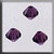 Rondele Amethyst AB 4mm / Mill Hill / 13029