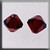 Rondele Light Siam Hematite / Mill Hill / 13085
