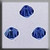 Rondele Sapphire AB 4mm / Mill Hill / 13033