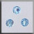 Round BEAD Aquamarine AB / Mill Hill / 13014