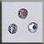 Round BEAD Black Diamond AB / Mill Hill / 13015
