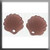 Scallop Shell Matte Dark Rosaline / Mill Hill / 12244