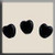Small Channeled Heart Jet / Mill Hill / 12245