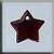 Small Flat Star Red Bright / Mill Hill / 12172