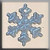 Small Snowflake Mt Crystal AB / Mill Hill / 12161
