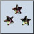 Very Petite Vitrail Stars / Mill Hill / 12300