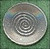 Small spiral circle embossed / Pewter Buttons & Hooks / PT131
