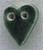 Small Country Green Folk Heart / Mill Hill / 86256MH