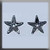 Small 5 Pointed Star Crystal Bright / Mill Hill / 12165MH