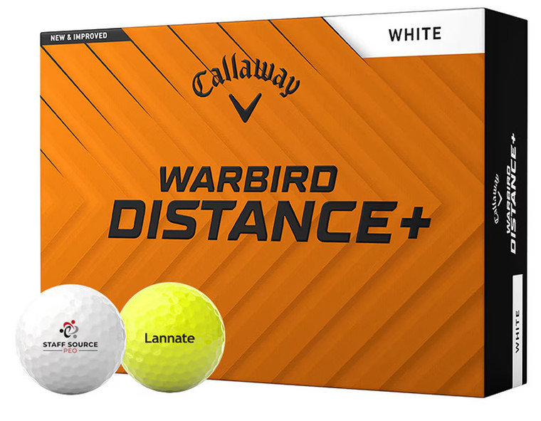 Callaway Warbird Distance + Logo Golf Balls