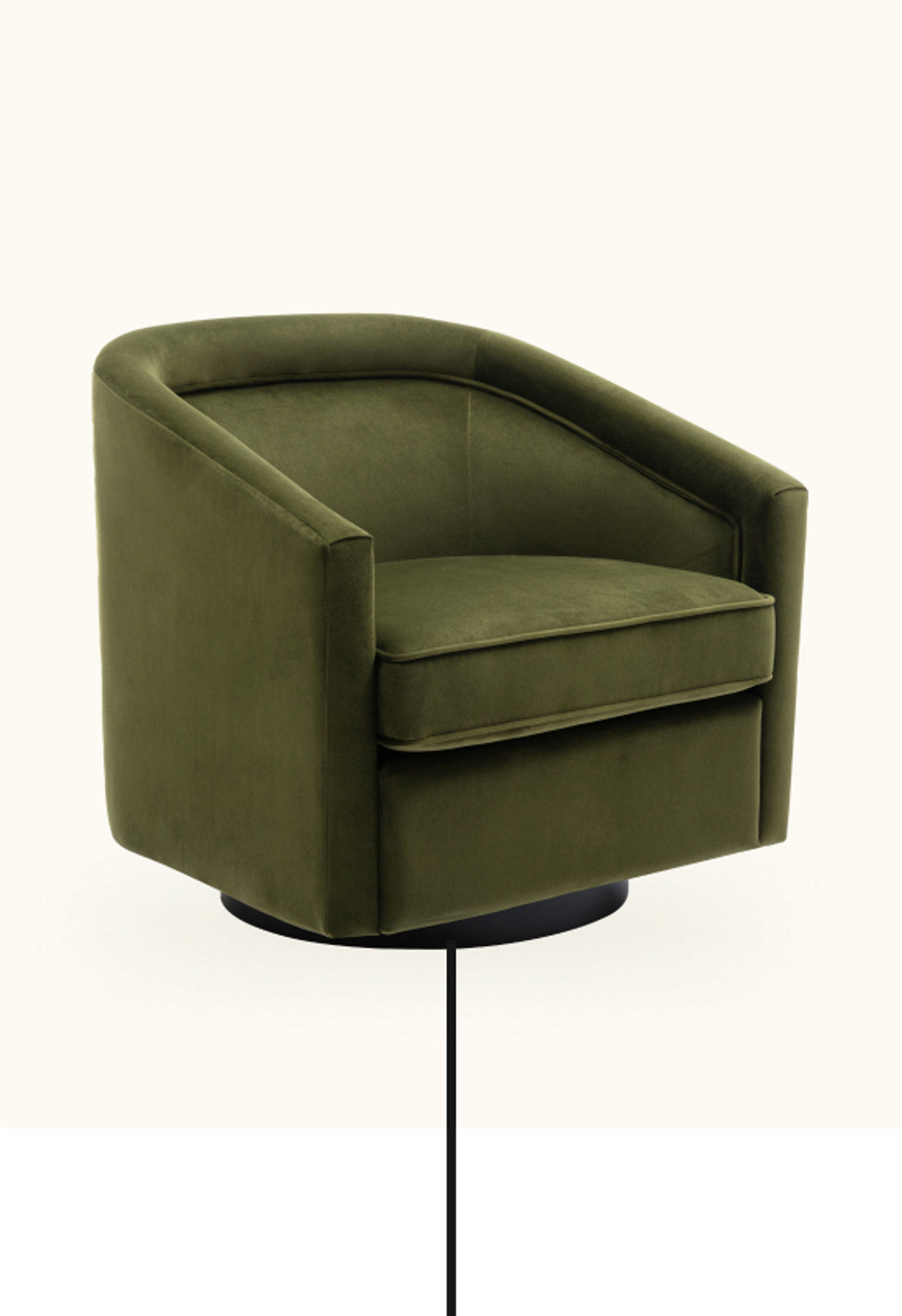 Classic Barrel Swivel Chair Wovenbyrd