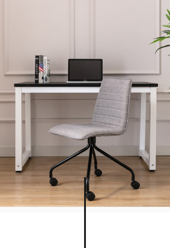 Modern Rolling Office Chair with Channeling Wovenbyrd