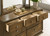 Brentwood 5 piece Full size Bedroom Set including Chest - Walnut