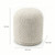 Cotton White Boucle