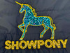 Showpony Vest with blue Unicorn size 12