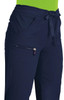 KOI Lite Peace Women's 6-Pocket Stretch Scrub Pants