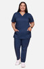 Cherokee Workwear Women's V-Neck Solid Scrub Top