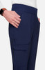 Cherokee Workwear Infinity Women's Mid Rise Tapered Leg Pull-On Scrub Pant