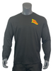 CSFA Black District Long Sleeve T-Shirt with Red and Yellow Logo