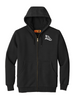 CSFA Black CornerStone Heavyweight Hooded Sweatshirt with White Logo
