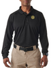 CDCR DAPO 5.11 Tactical Men's Performance Long Sleeve Polo CDCR DAPO 5.11 Tactical Men's Performance Long Sleeve Polo