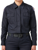 Coalinga PD 5.11 Tactical Women's Flex-Tac TDU Ripstop Long Sleeve Shirt