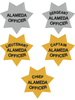 Alameda PD First Tactical Women's Performance Short Sleeve Polo