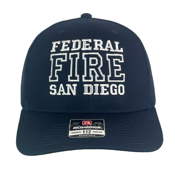 San Diego County Fire Richardson Trucker Hat