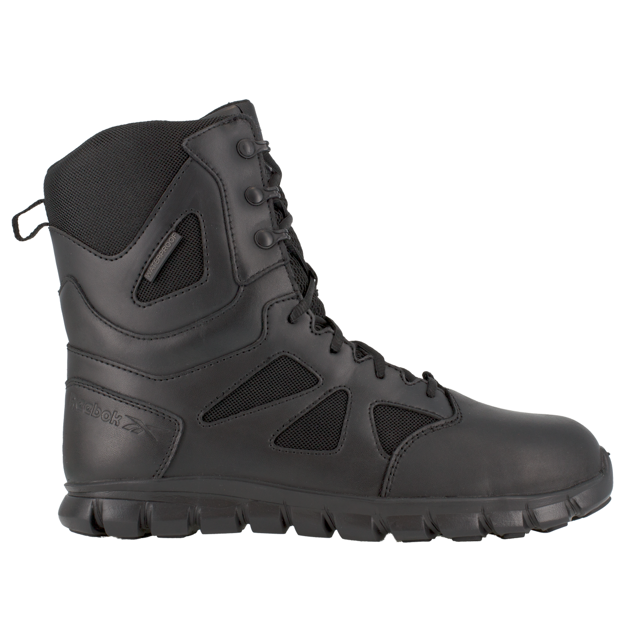 Reebok Sublite Cushion Tactical Men's Waterproof Boot with Side Zipper