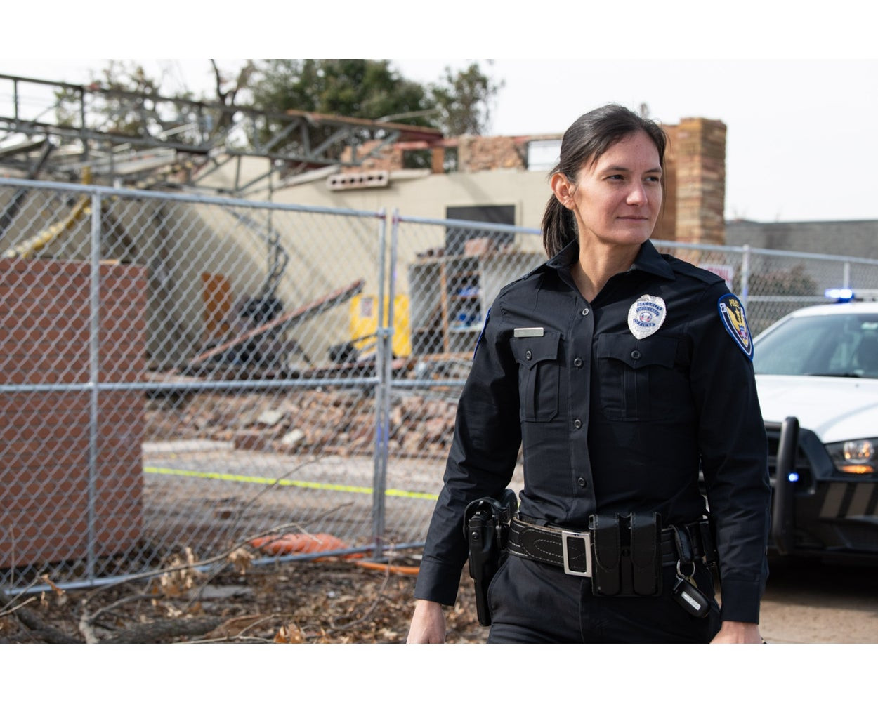 ICDA Flying Cross Justice Poly/Wool Men's Long Sleeve Shirt