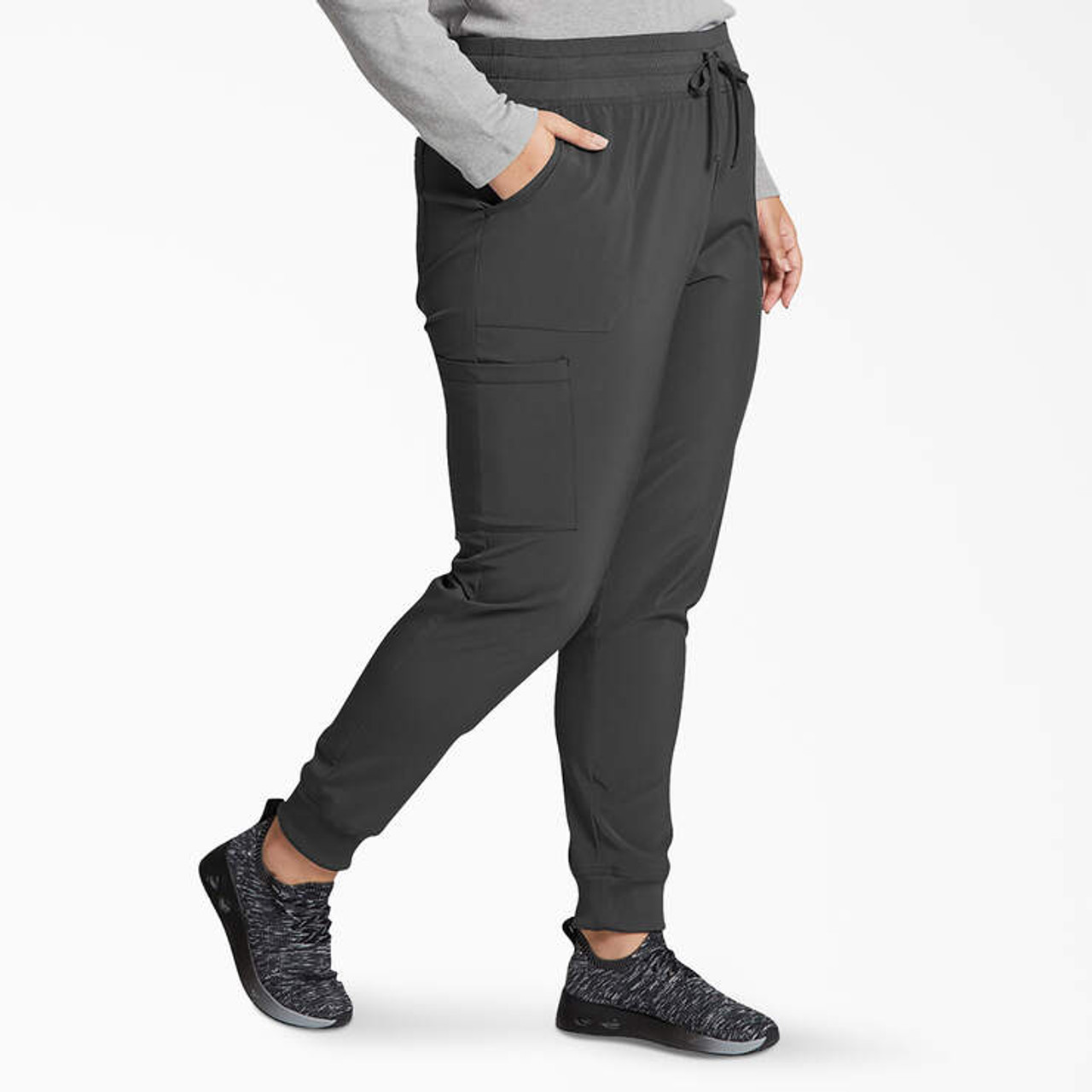 Women's Black Jogger Scrub Pants