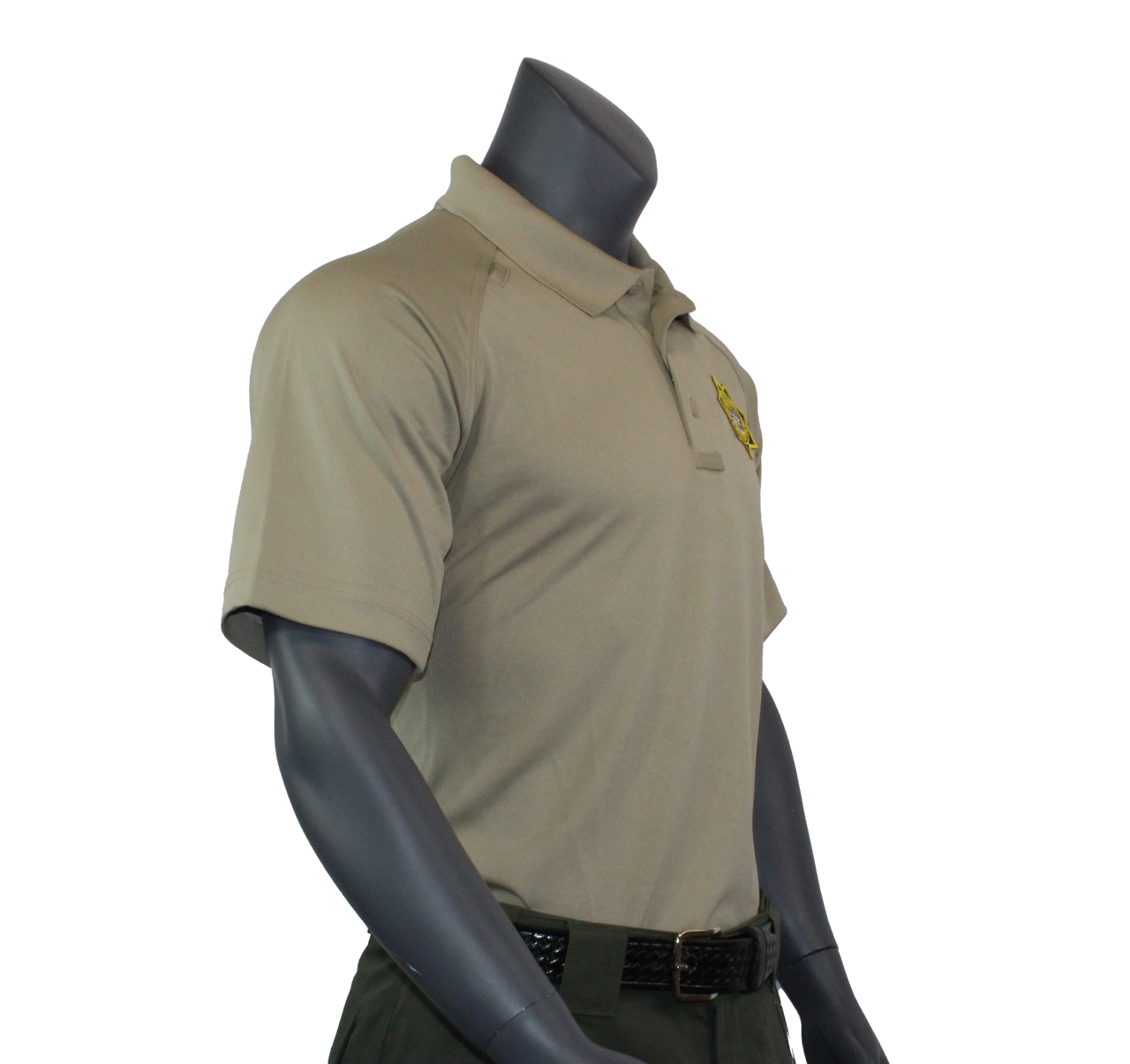 tactical polo with velcro