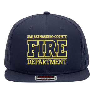 San Bernardino County Fire OTTO 6 Panel Mesh Trucker Hat