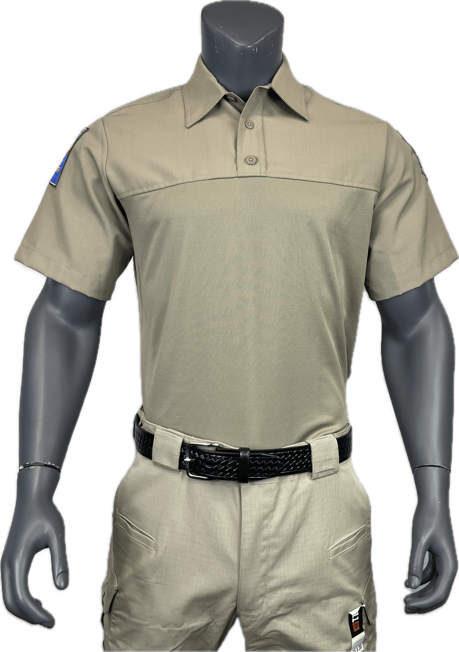 AZDPS Men's Base Layer Long Sleeve Polo