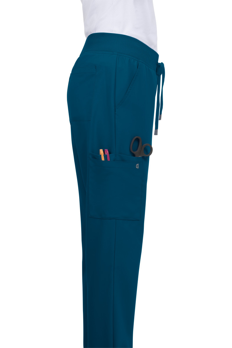 KOI Cureology Women's Caribbean Blue Atria Pants