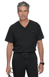 KOI Next Gen On Call Men's 1-Pocket Tuck-In Scrub Top