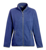 Landway Ladies Ashton Sweater-Knit Fleece Jacket