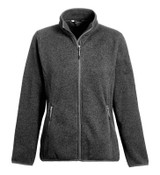 Landway Ladies Ashton Sweater-Knit Fleece Jacket