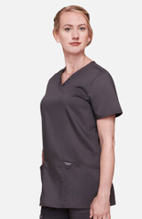 Cherokee Workwear Women's V-Neck Solid Scrub Top