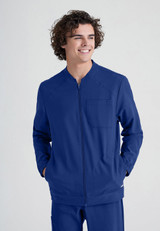 Barco Cycle 3-Pocket Crewneck CiCLO Scrub Jacket