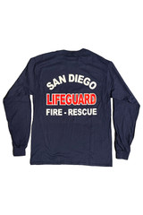 San Diego Lifeguard Port & Company Long Sleeve Essential T-Shirt